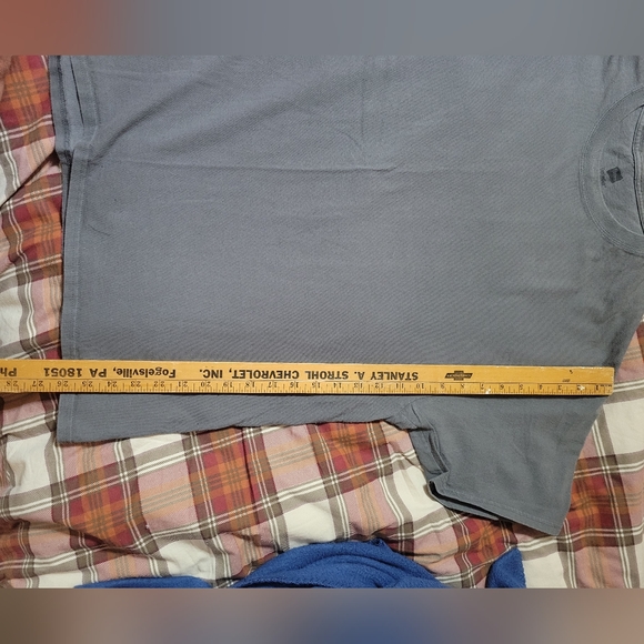 EUC Hanes Comfortsoft Men's XL tshirt plain dark grey - Picture 3 of 6